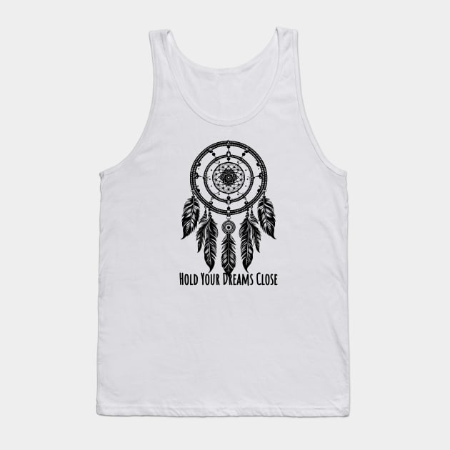 Mystic Dreamcatcher | Hold Your Dreams Close Tank Top by ElCrocodel